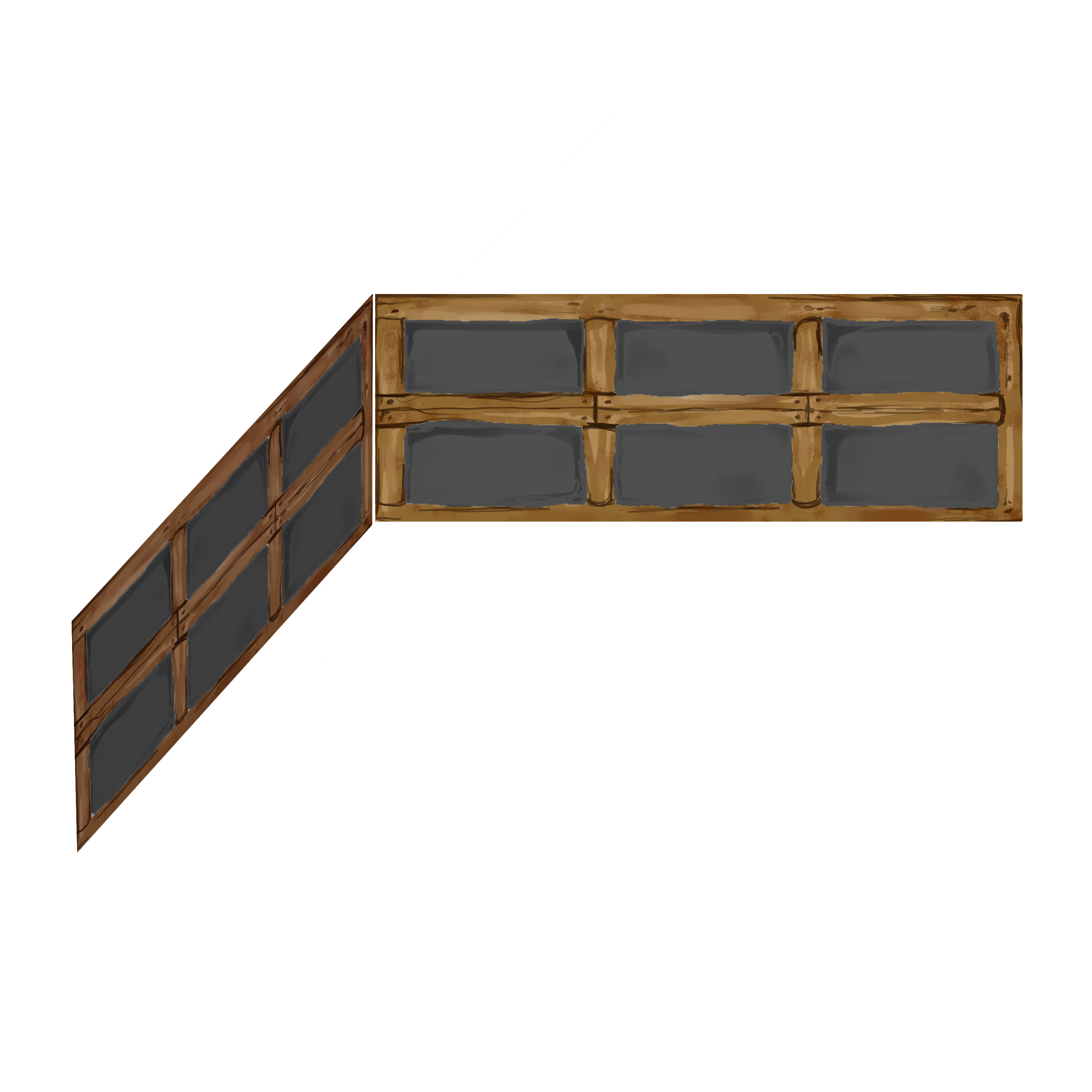 [HOME] Wall (Dark Oak Old House)