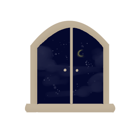 [HOME] Cottage Window birch (dark)
