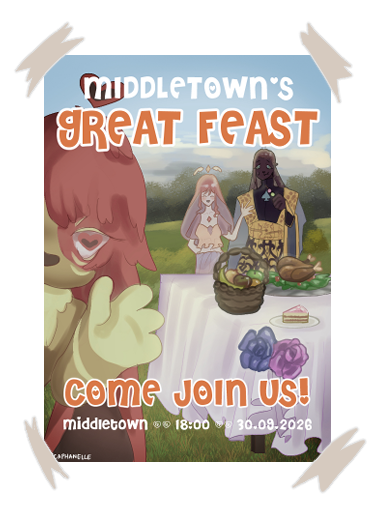 Great Feast '26 Poster: Messy Tape