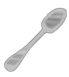 [HOME] Standard Slanted Spoon