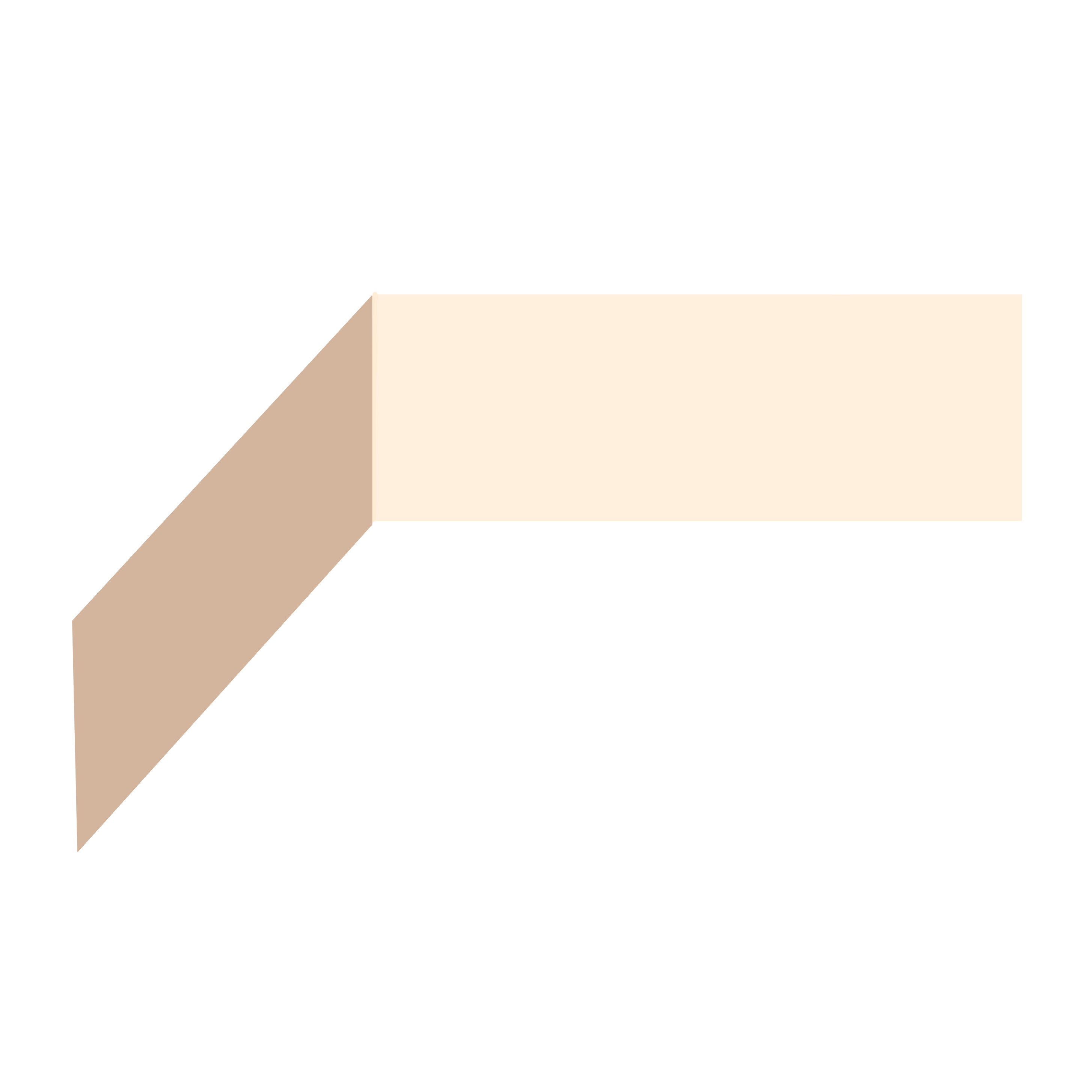 [HOME] Wall (Cream plain)