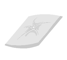 [HOME] Deco Flat Pillow (cool grey)