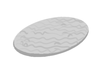 [HOME] Faux Door Mat (cool grey)