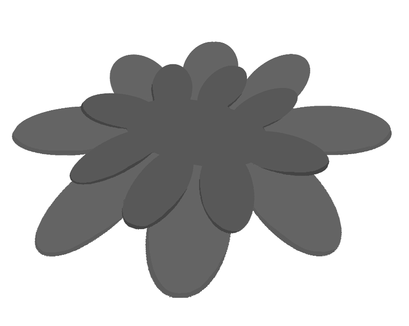 [HOME] Splat Rug (Charcoal)