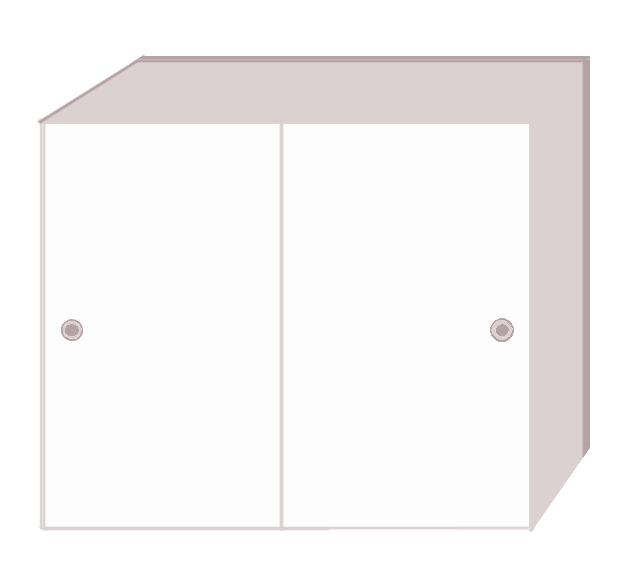 [HOME] Standing Wardrobe (White)